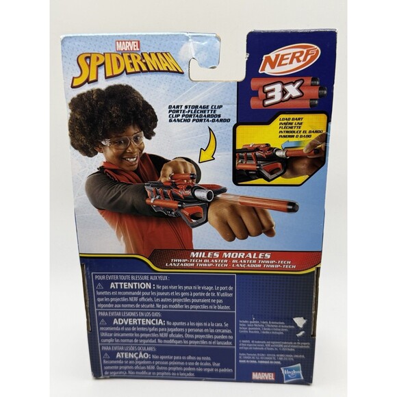 Two New Spider-Man Toys Nerf Spider-Man Arm Blaster & Web Water Splasher Hasbro - Picture 3 of 8